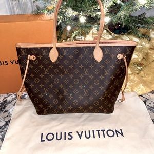 🍒Authentic NEW 2021 Louis Vuitton Neverfull MM🍒